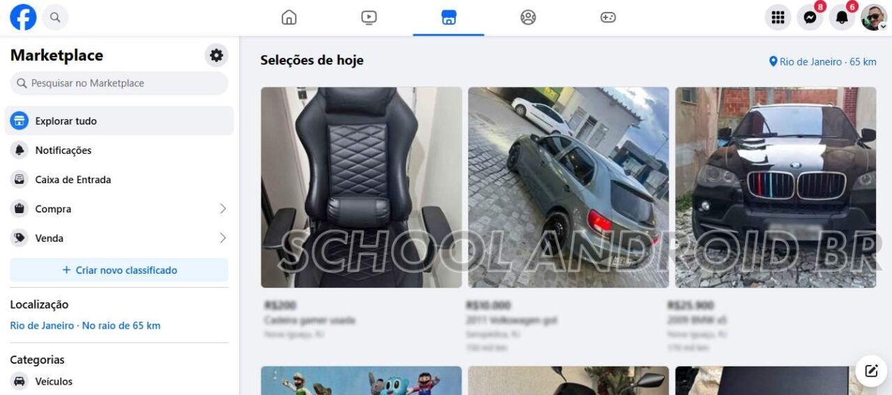 Facebook marketplace