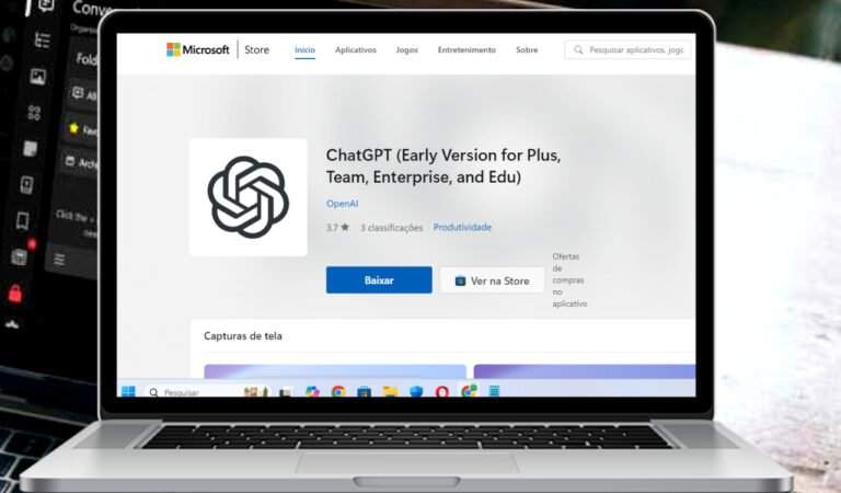 aplicativo ChatGPT para windows