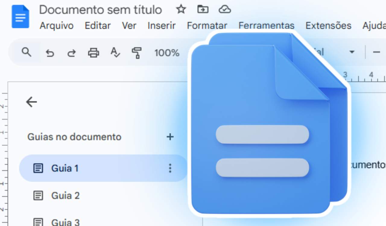 documentos do Google com as notas de rodapé