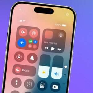 personalizar control Center no iPhone