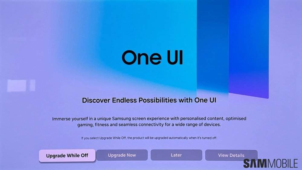 samsung one ui lançamento atualização