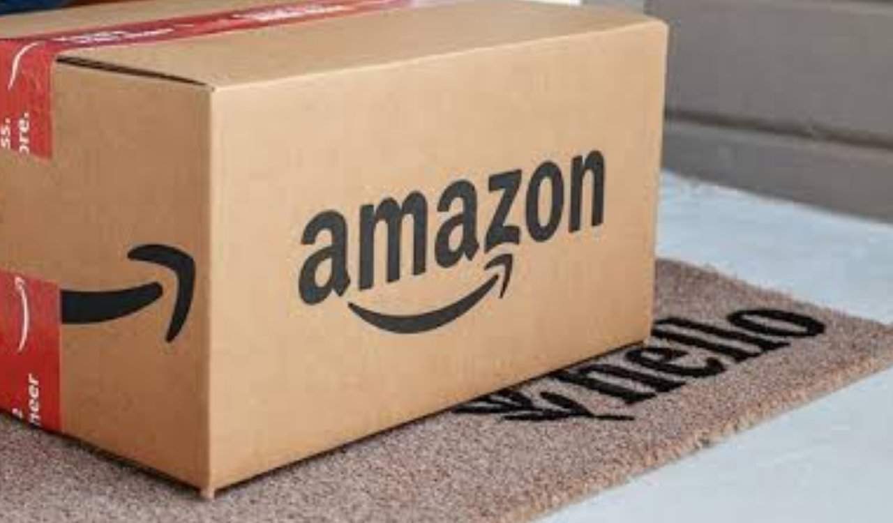 Amazon caixa de encomenda