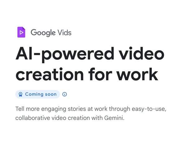 Google vids ferramenta de iA Google