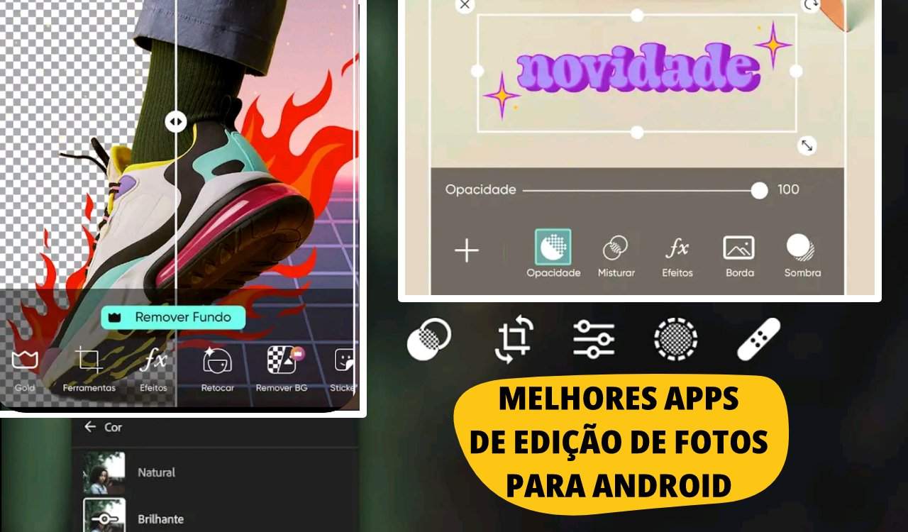 Melhores aplicativos de edição de fotos para Android