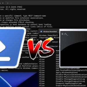 Prompt de comando ou PowerShell qual escolher