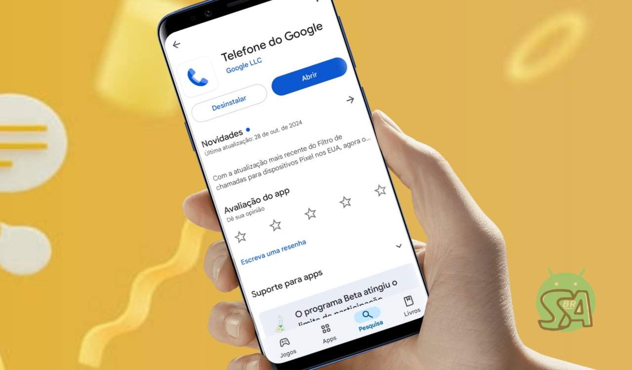 aplicativo telefone do Google resposta inteligente com IA