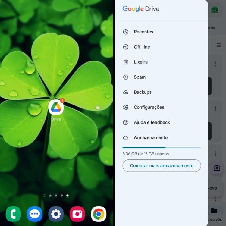 Como liberar espaço no Google Drive pelo celular