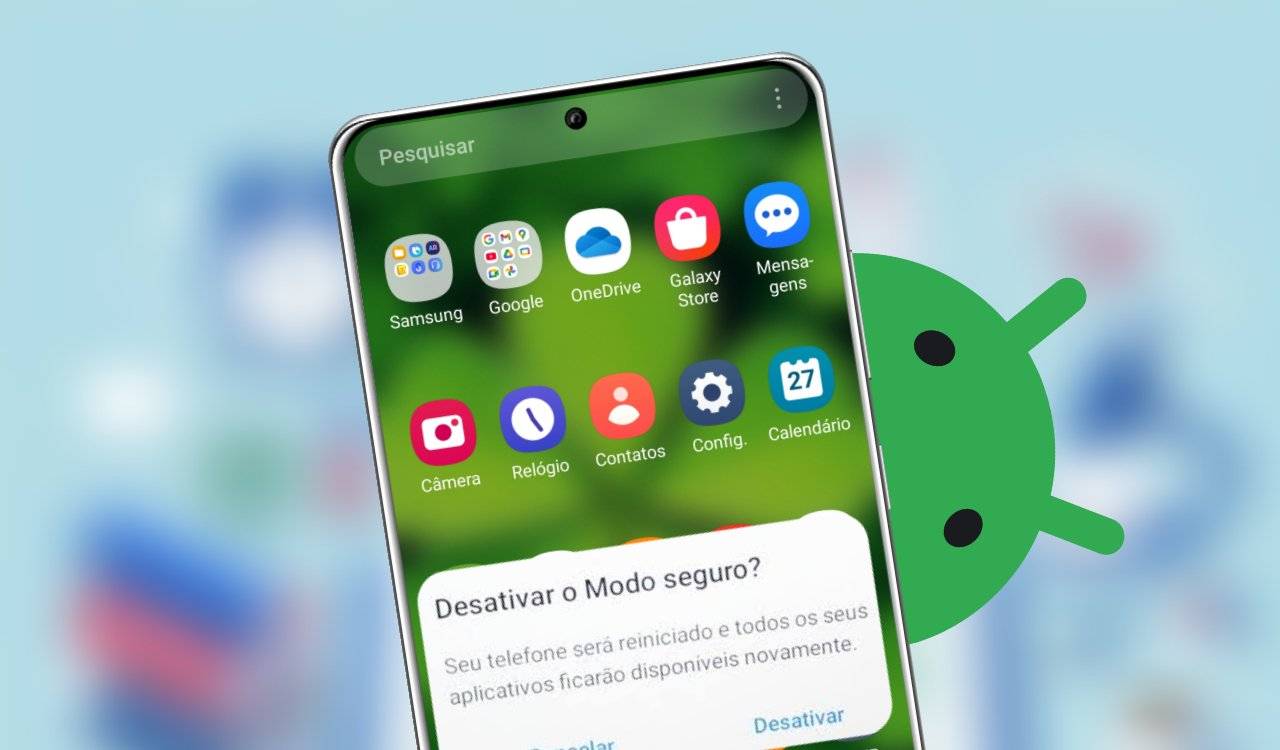 Modo de segurança no Android