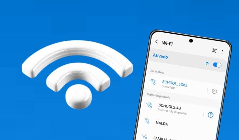 como ver wi-fi salvas no Android