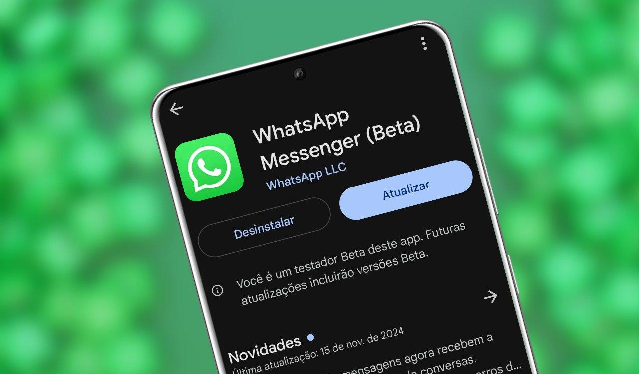 WhatsApp novos botões de câmera e galeria