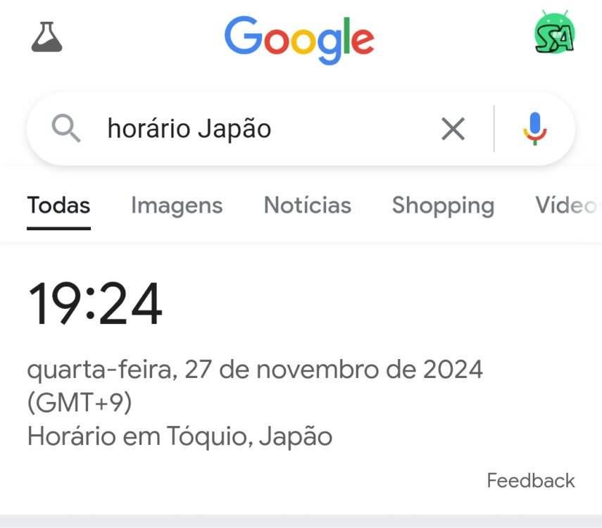 google pesquisa widget tempo