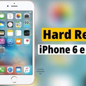 fazer o Hard Reset no iPhone 6 e iPhone 6 Plus