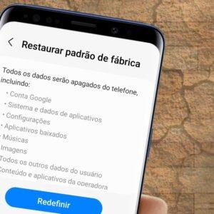 Dispositivos para redefinir as configurações de fábrica antes de vendê-lo