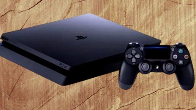 um console e controle Playstation 4 ps4