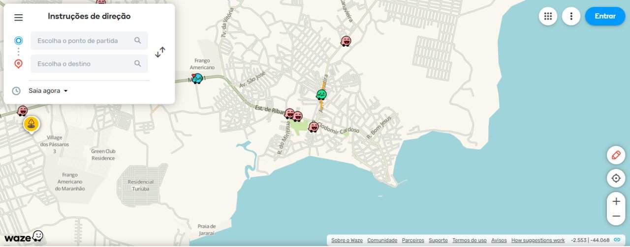 waze mapa