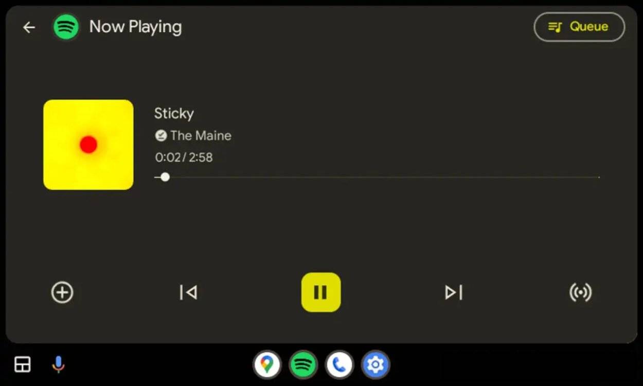 Reprodutor de música Android Auto 2024