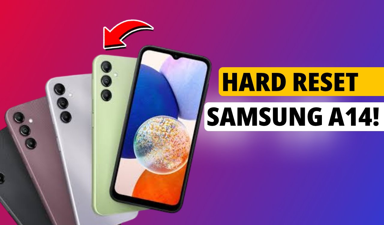 como fazer hard reset no Samsung a14 Galaxy A14