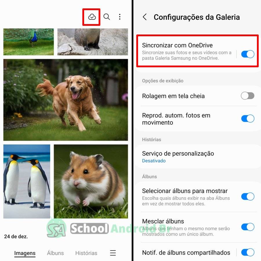 Integração com o OneDrive