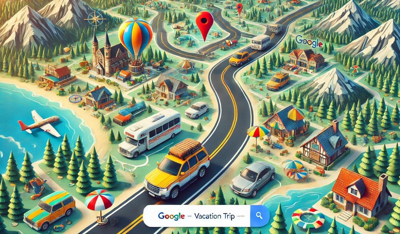 google maps viagens de férias