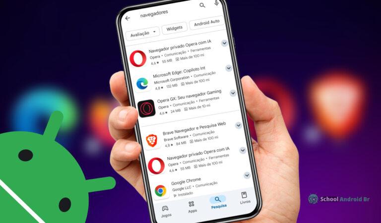 melhores navegadores para Android