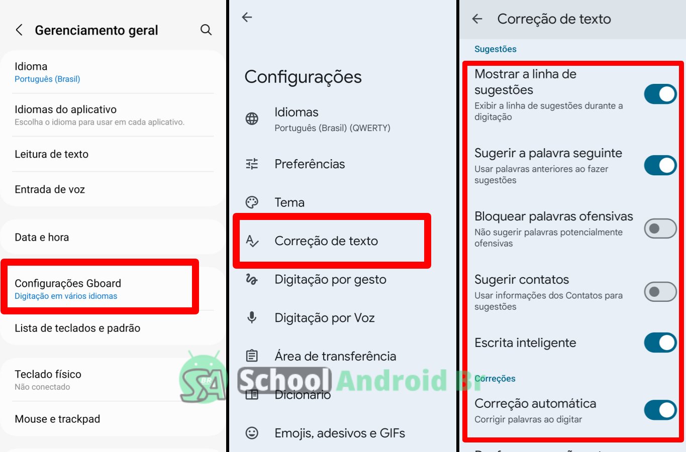 preenchimento automático no WhatsApp