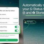 Meta atualizações de status do WhatsApp no ​​Facebook e no Instagram Stories