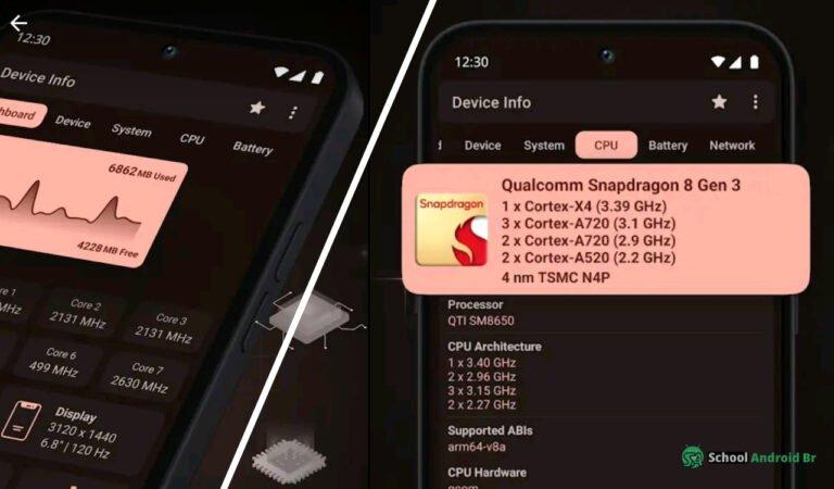 Como descobrir as especificações do seu celular Android: Guia prático - School Android Br Como ver o hardware do dispositivo Android