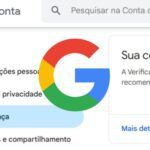 identificar hackeamento na conta google captura de tela