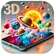 papéis de parede animados 3d app