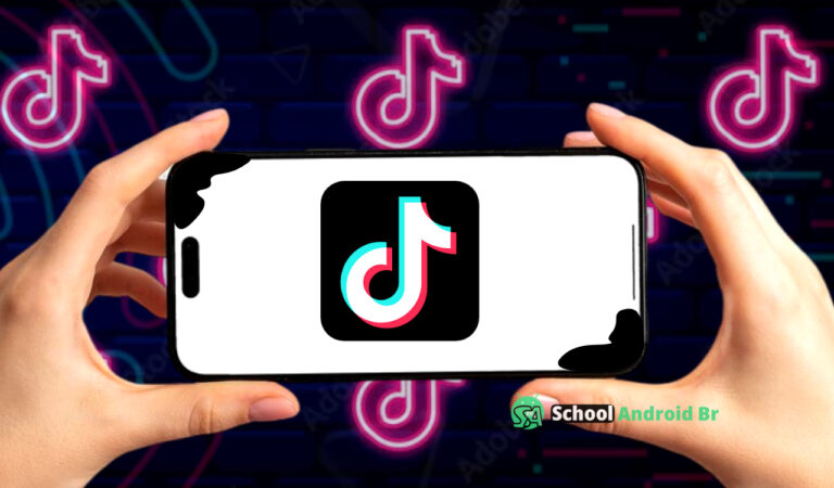 tiktok logo do celular