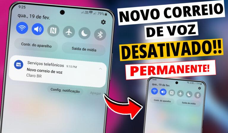 Como DESATIVAR o Correio de Voz da Claro: passo a passo atualizado - School Android Br tirar aviso de correio de voz