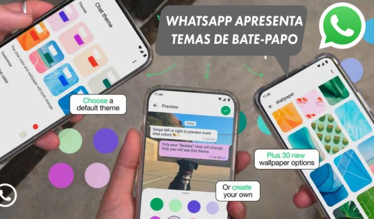 Personalize suas conversas no WhatsApp com novos temas e papéis de parede - School Android Br whatsapp temas de conversa
