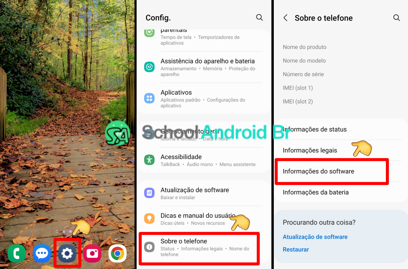 3 Recursos escondidos do Android que você precisa conhecer - School Android Br Ativando menu de opções do desenvolvedor em celulares Samsung