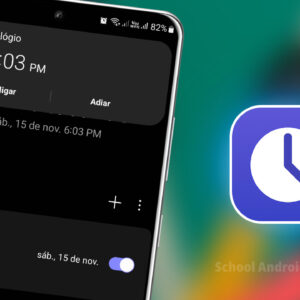 Como colocar áudio no alarme
