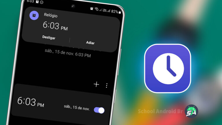 Como colocar áudio no alarme