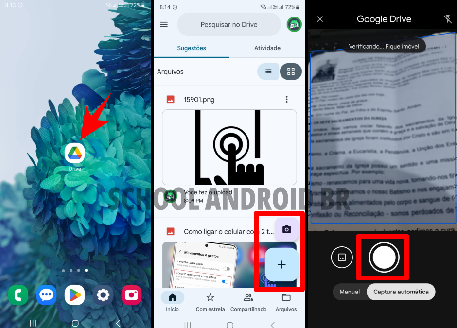 Como fazer PDF pelo celular usando o drive do Google