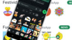 Tela do WhatsApp mostrando a aba de figurinhas no Android