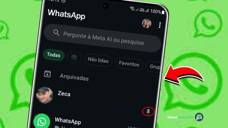 Como destacar conversa no WhatsApp.
