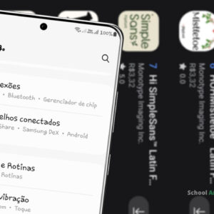Como mudar a fonte do celular