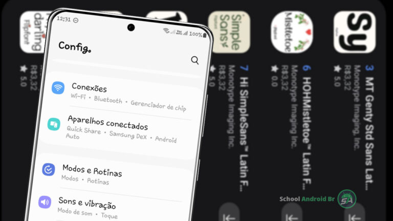 Como mudar a fonte do celular
