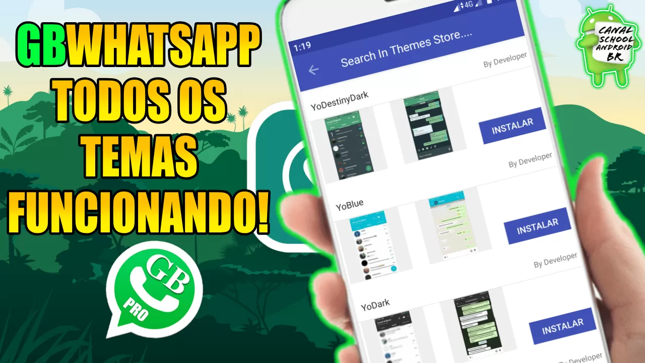 Como baixar temas no GbWhatsApp atualizado