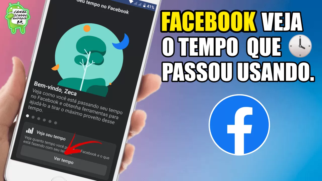 Facebook como consultar o tempo que você passou usando o App