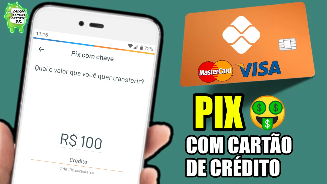 Pix com cartão de crédito