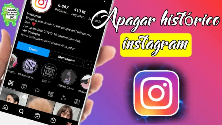 Instagram como limpar histórico de pesquisas