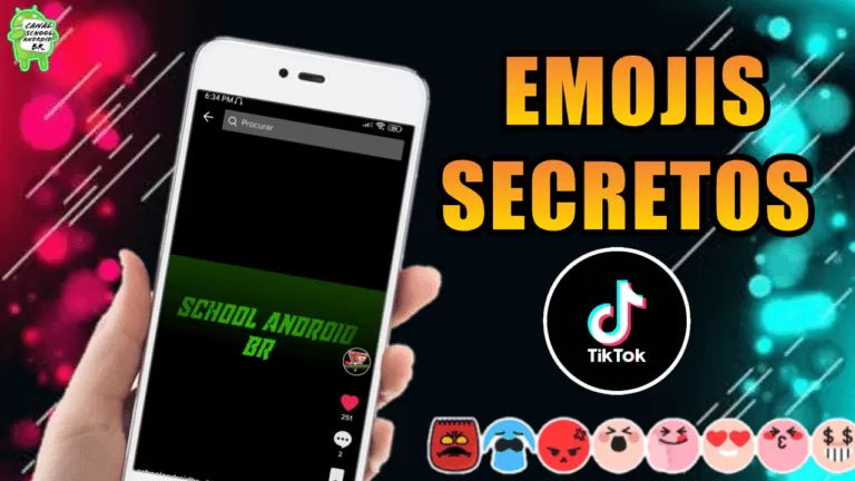 Emojis secretos no TikTok