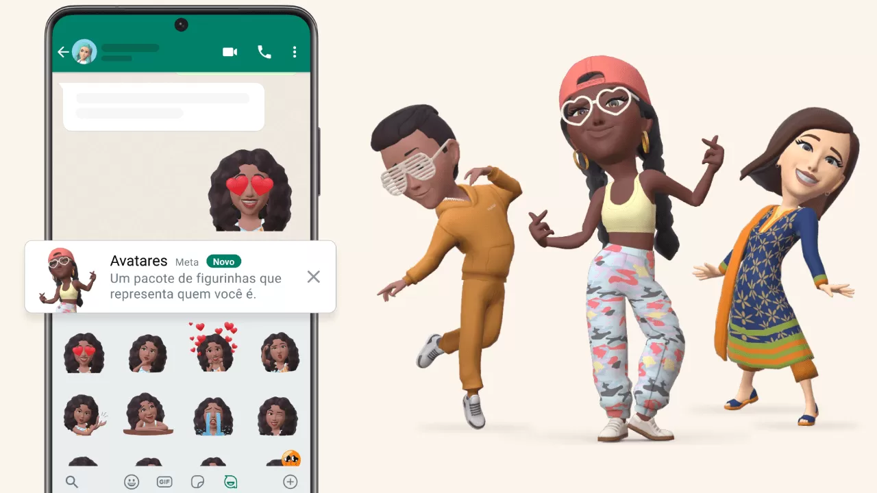 WhatsApp agora permite criar avatares para sua foto de perfil