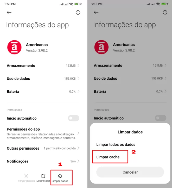 Como (e quando) limpar o cache ou os dados do aplicativo no Android