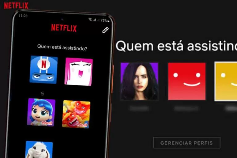 Como excluir um perfil no Netflix