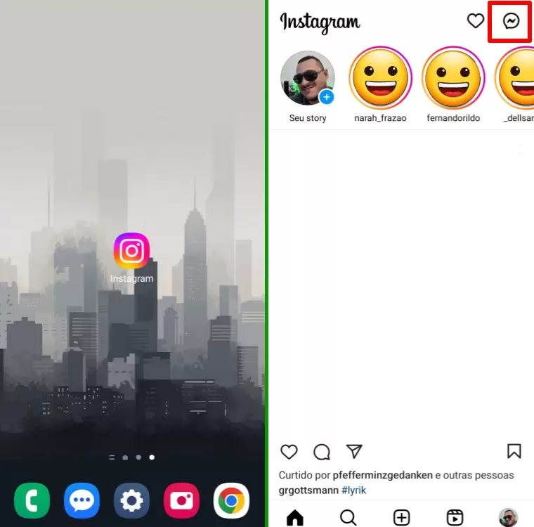 como adicionar vídeos e áudios no notas do Instagram - School Android br