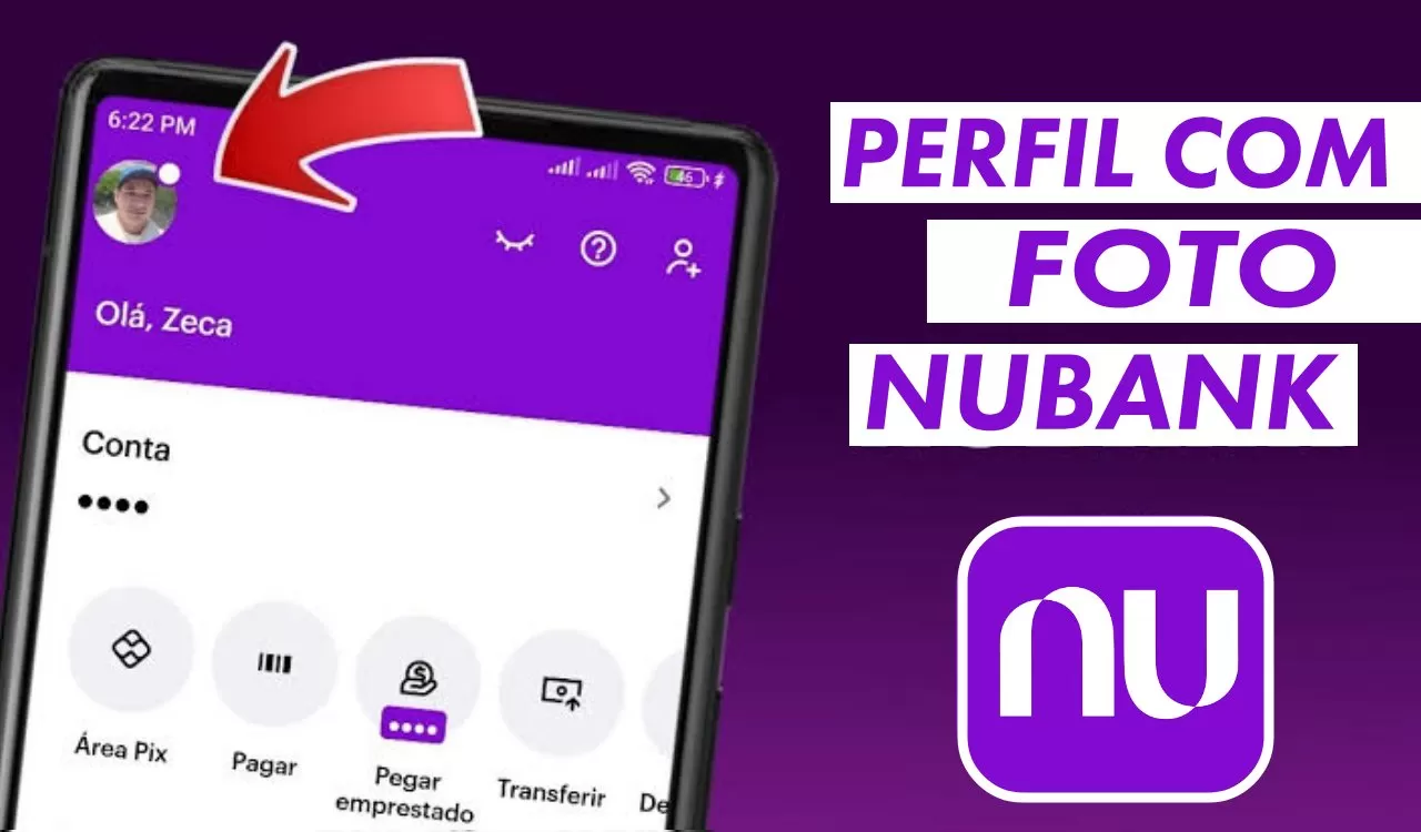 foto de perfil no nubank